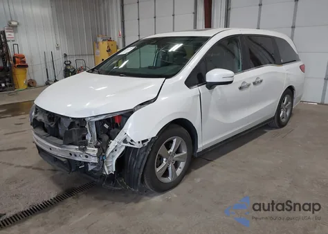 2020 Honda Odyssey Ex-L/Ex-L W/Navi Res из США, поврежденный, VIN 5FNRL6H7XLB047917